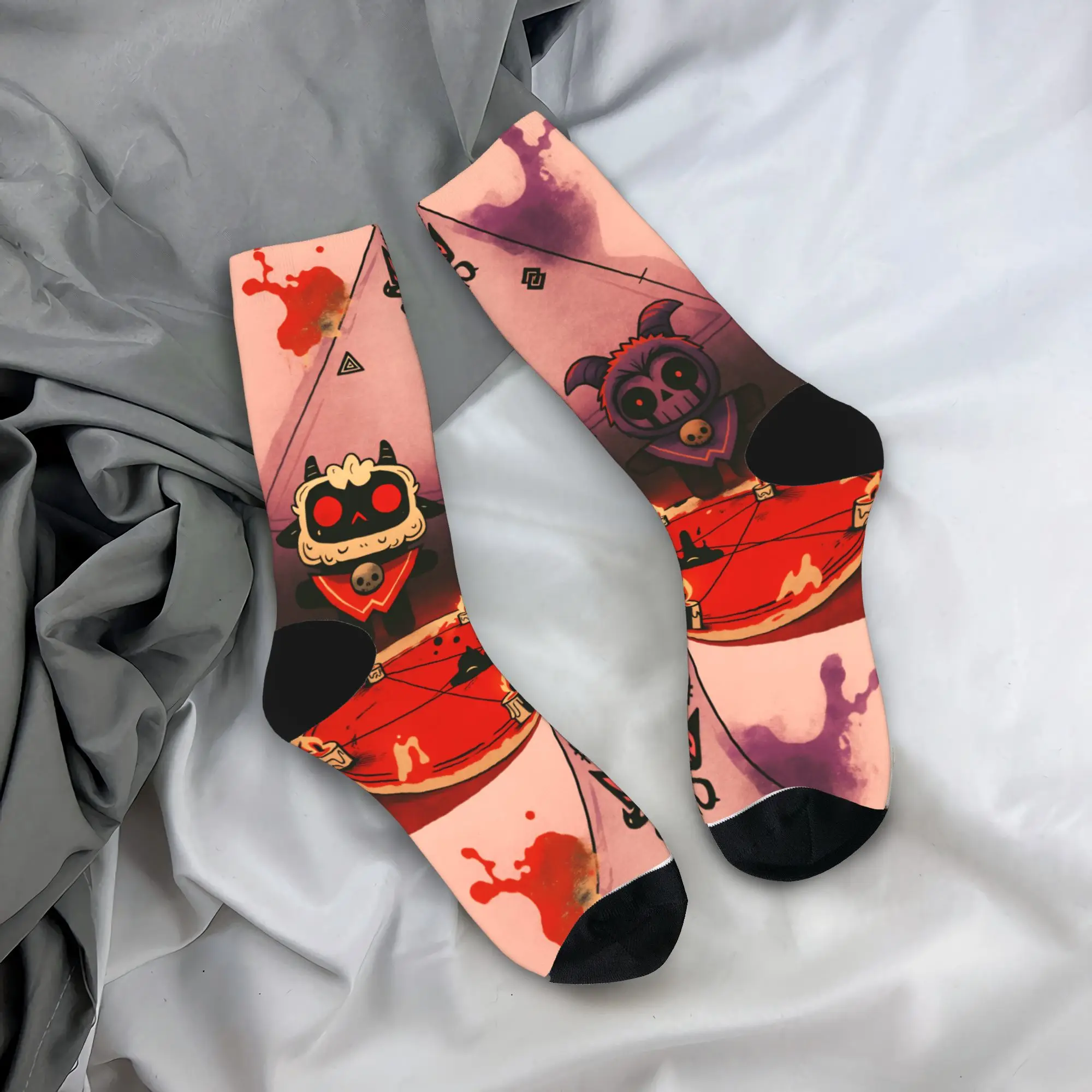 

Men's Socks Game C-Cult of the L-Lamb Stockings Spring Fashion Warm Soft Socks Graphic Outdoor Non-Slip Socks