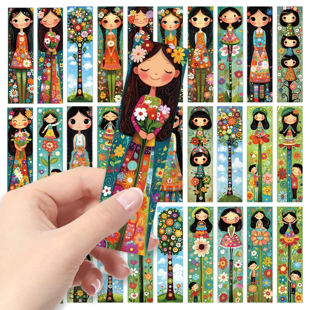 32 قطعة، علامات مرجعية للفتيات اللطيفة، مناسبة لموسم العودة إلى المدرسة، عيد الميلاد، الهالوين، المعلمين، القراء، أعياد الميلاد.