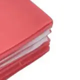 

Dental Base Plate Soft & Hard Red Dental Wax Sheets Dentist Auxiliary Material Thickness 1.3Mm for False Teeth