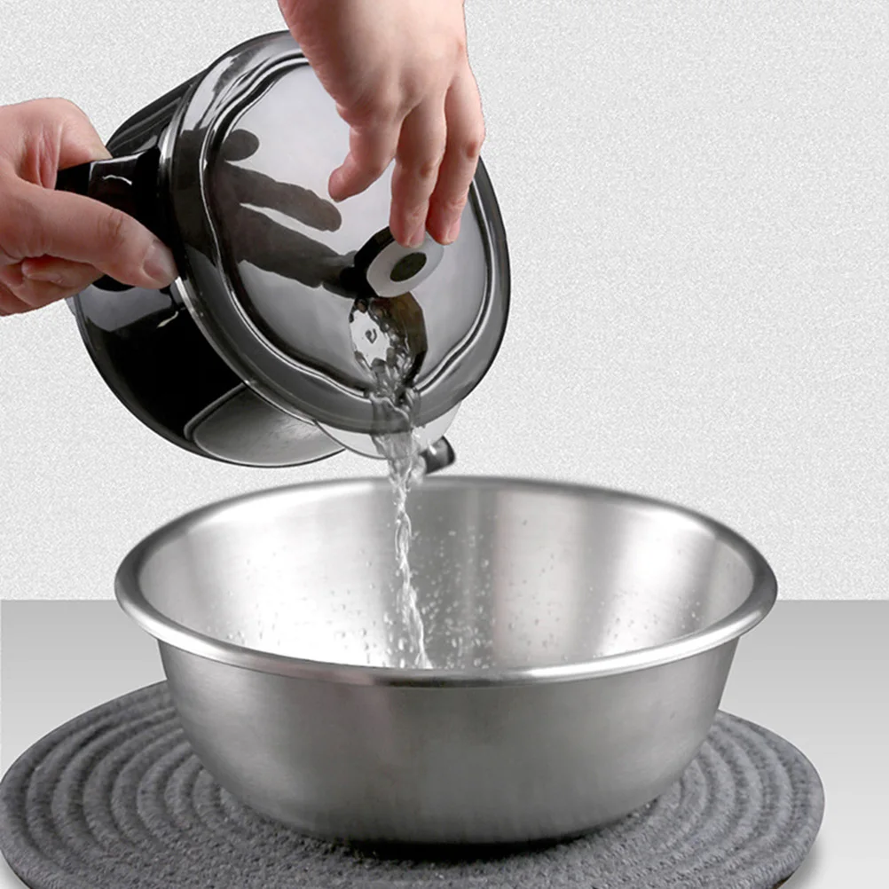 

Stainless Steel Instant Noodles Bowl Large Capacity Black Insulated Lunch Container For Food Storage Soup Pasta Rice