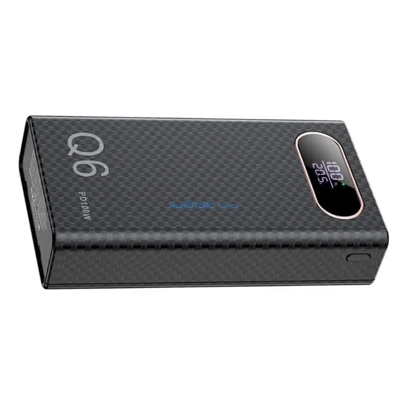 

Y3NC DIY PowerBank Shell Case Съемный держатель батареи 6x21700 для быстрой зарядки