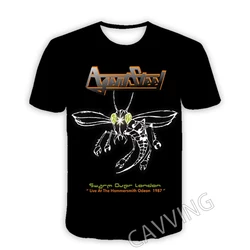 CAVVING 3D Printed  Agent Steel Band  Casual T-shirts  Hip Hop T Shirts Harajuku Styles Tops Clothing for Men/women