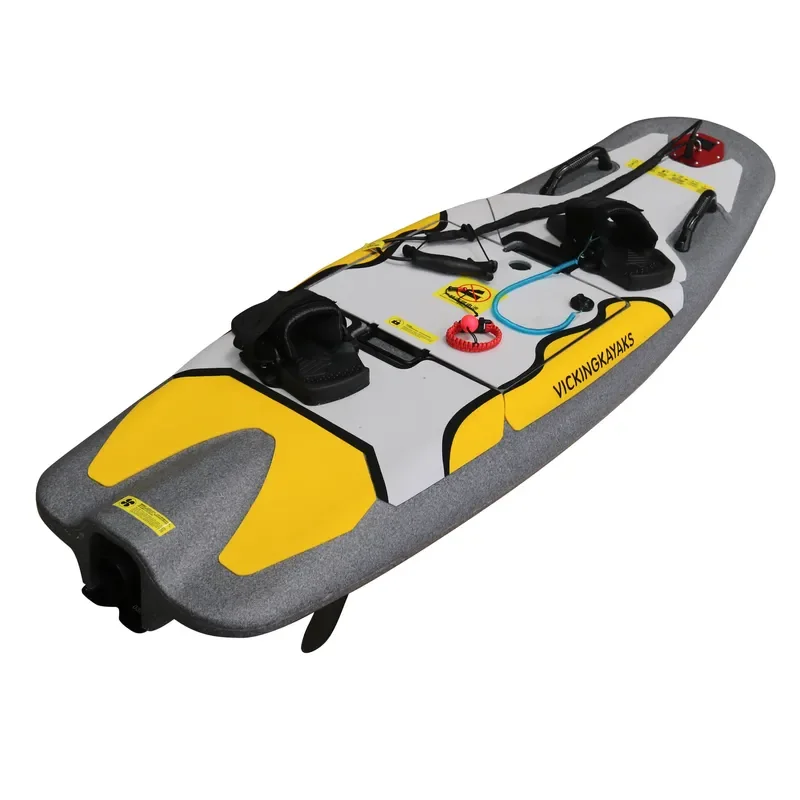 Vicking New Arrival Custom Logo 12KW Solo JetSurf Electric Surfboard High Speed 55KM/H Durable with 12 Months Warranty
