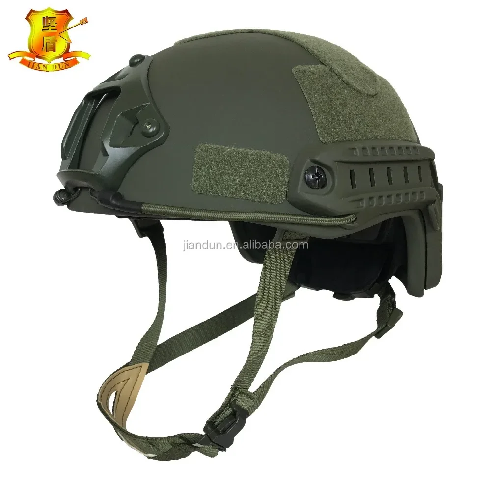 NIJ Level IIIA 3A 9mm .44 Mag NIJ Level III IV GOST BR1 BR2 BR3 BR4 BR5 Ballistic Helmet Visor Ballistic Helmet