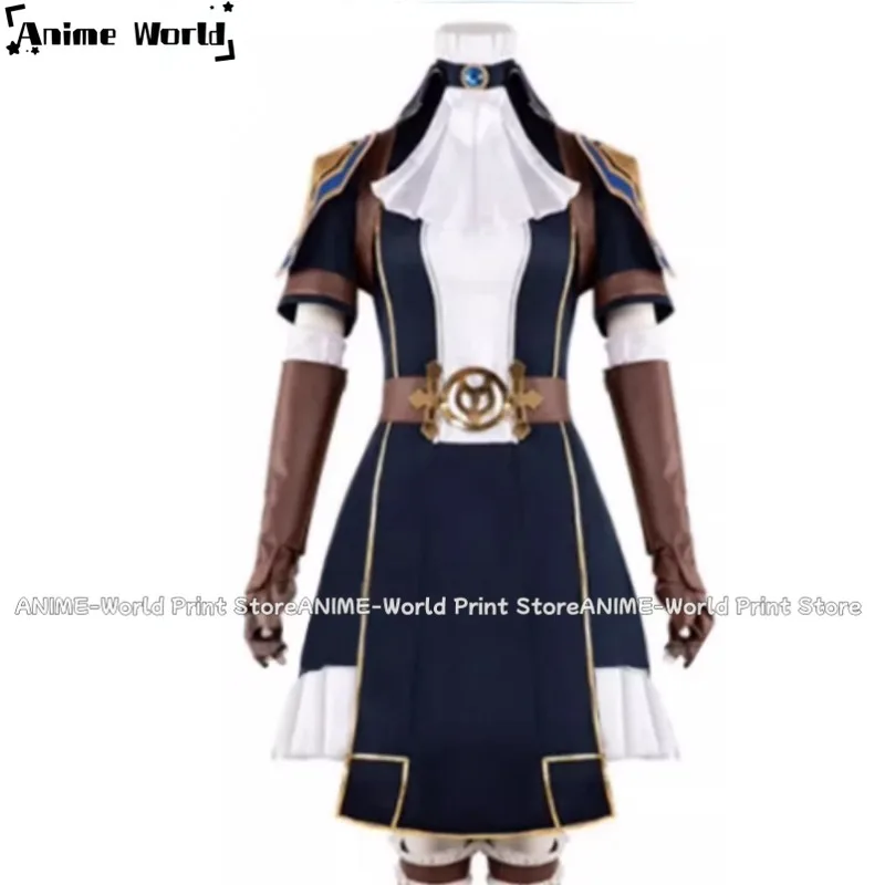 

《Custom Size》Game Arcane Caitlyn Cosplay Costume The Sheriff of Piltover Caitlyn Uniform Dress Outfit Anime Arcane