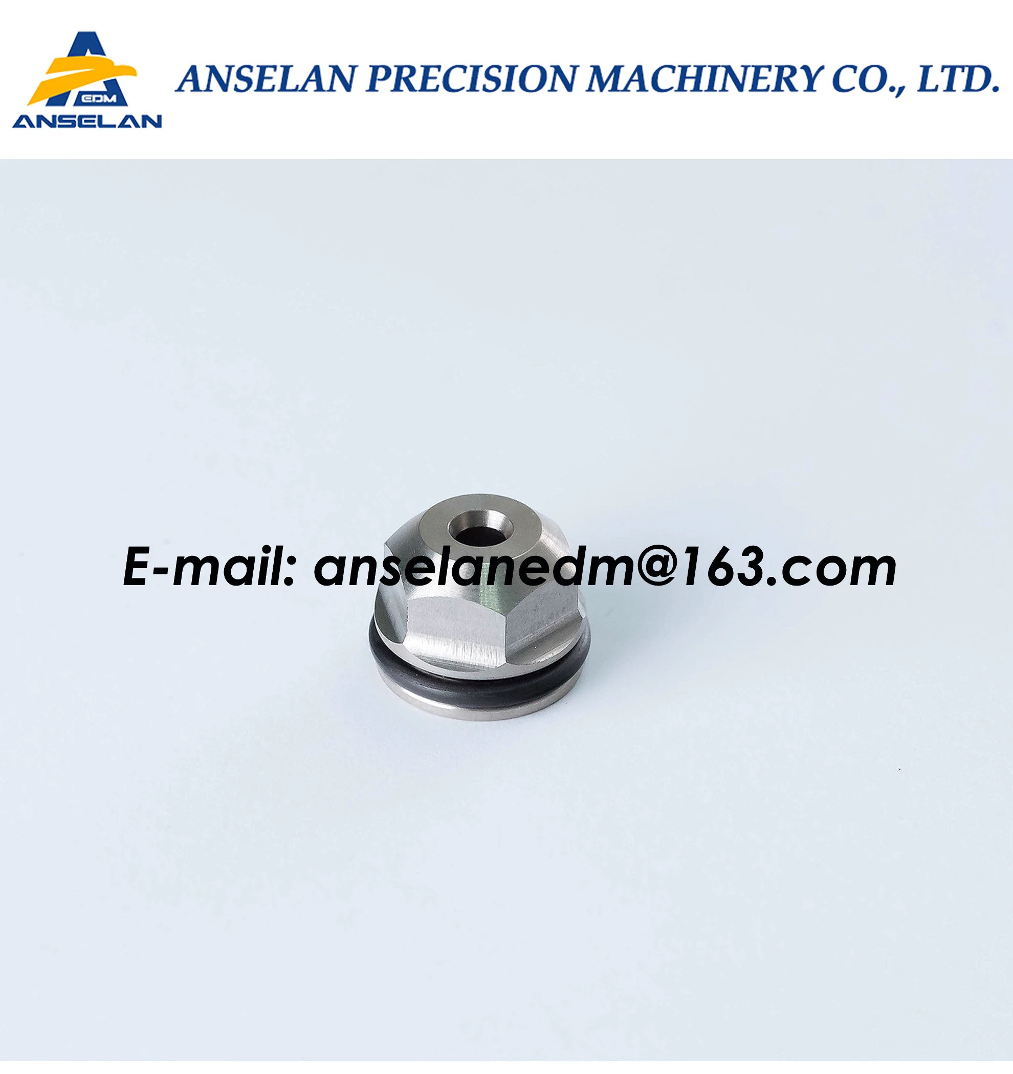 (2pcs) 100444744 edm Sleeve Nut ID=3.4mm for Upper Wire Guide for Robofil 290,310,510,690 Charmilles edm parts Cap nut 100.444.7