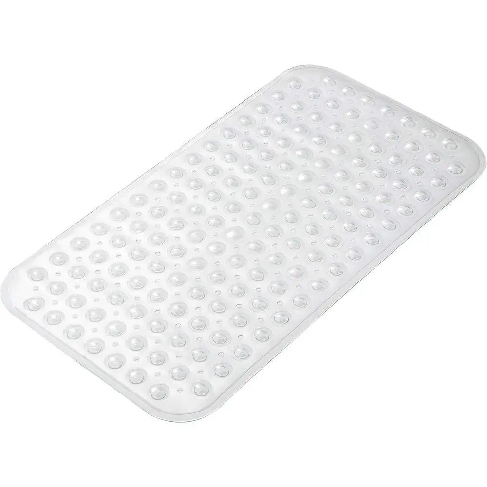 

Bath Tub Mat, Medium Size 27.6 x 15 Inches Non-Slip Shower Mats with Suction Cups and Drain Holes, Bathroom Bathtub Mats hine Wa