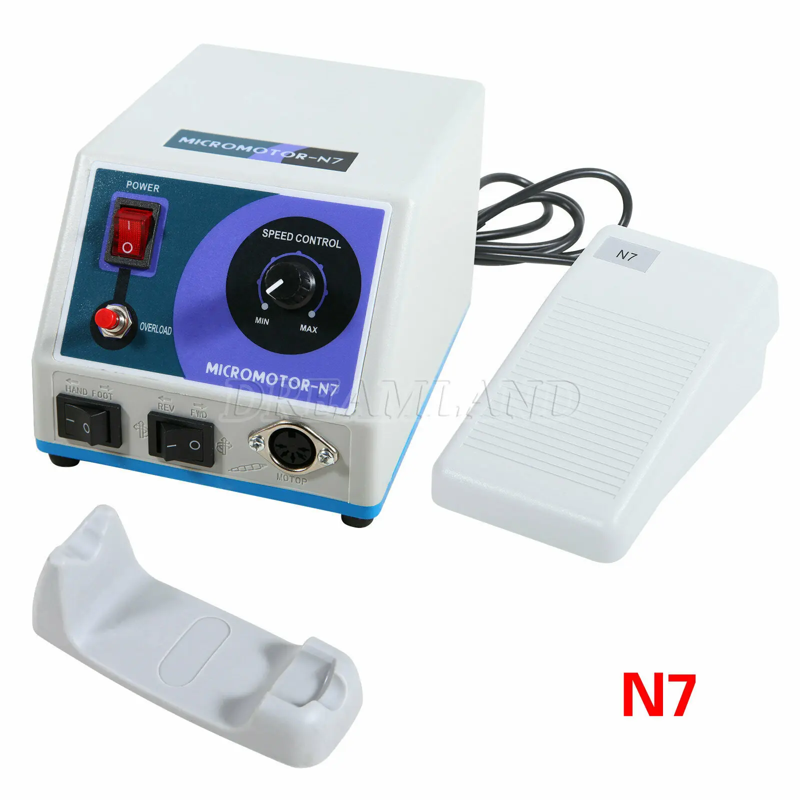 

Dental Lab Micromotor Polisher N7 Machine fit Marathon 35K RPM Polishing Handpiece Motor