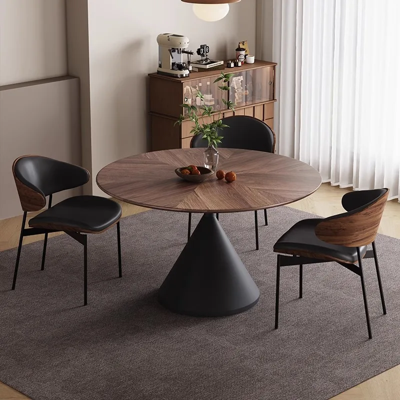 

Waterproof Event Dining Table Designer European Luxury Modern Dining Table Coffee Round Salon Mesa Comedor Luxury Furniture