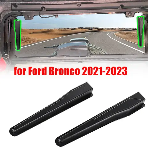 for Ford Bronco 2021 2022 2023 Rear Windshield Heating Wire Protection Cover Black ABS Protection
