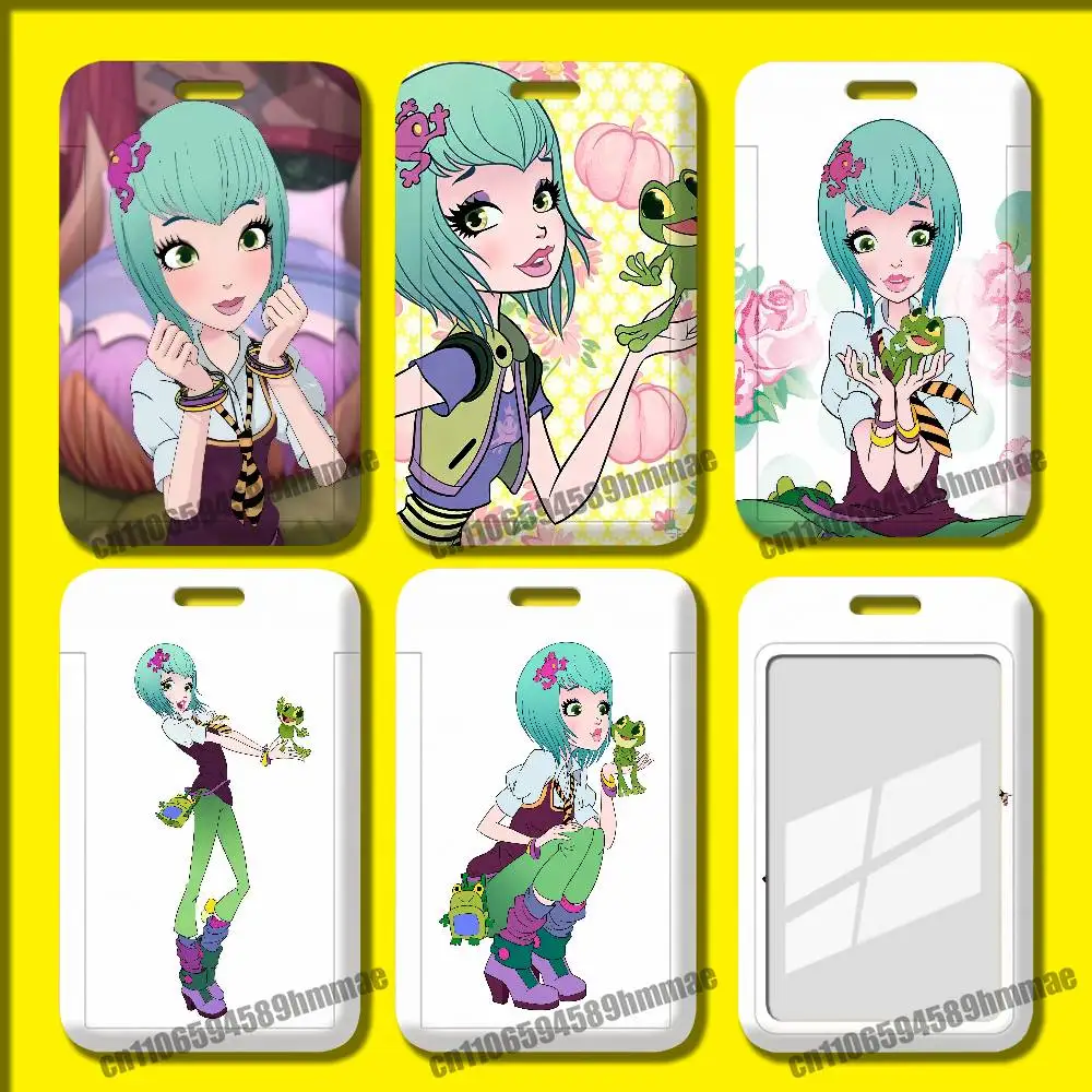 Für R-Regal Academy Joy LeFrog Mitarbeiter-Ausweishalter Büroausweis Arbeitsausweis Studenten-Bankkarten-Kreditkarten-Hülle