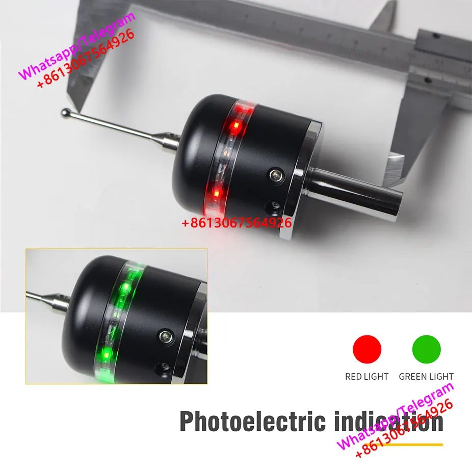 New 3D photoelectric edge finder, aluminum alloy shell, dedicated for metal conductive workpieces, CNC centering edge finder