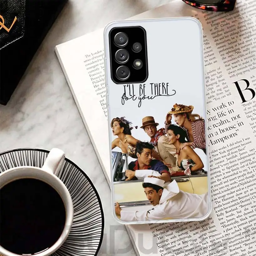 Friends Tv Show Funny Family Cover For Samsung Galaxy A51 A50 A71 A70 Phone Case A21S A31 A41 A10 A20E A30 A40 A01 A11 A6 A7 A8