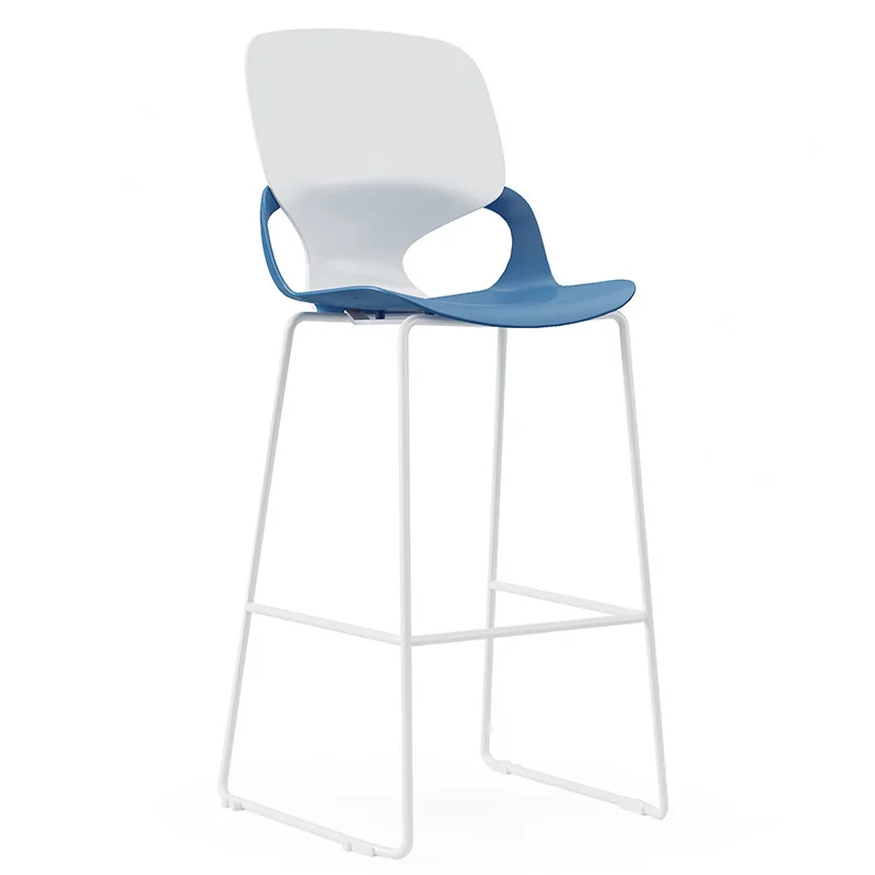 

Internet celebrity simple meal plastic office Nordic light luxury backrest home leisure dining room chair training chair