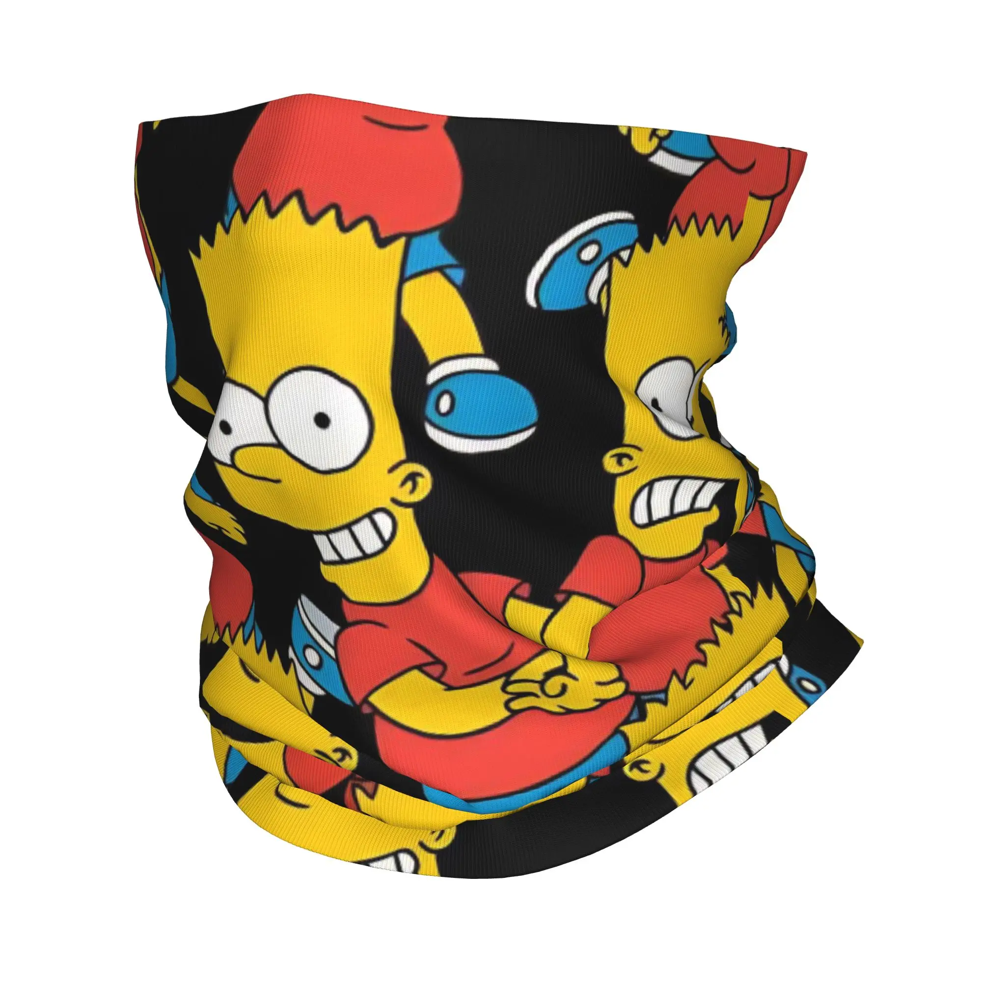 

Simpsons Cartoon Bandana Neck Cover Printed Balaclavas Wrap Scarf Warm Cycling Fishing for Men Women Adult Windproof