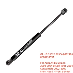BOXI 1Pc Front Hood Shock Lift Support 8E0823359A For Audi A4 B6 Saloon 2000-2004 Estate 2001-2004 Convertible 2002-2009 Strut