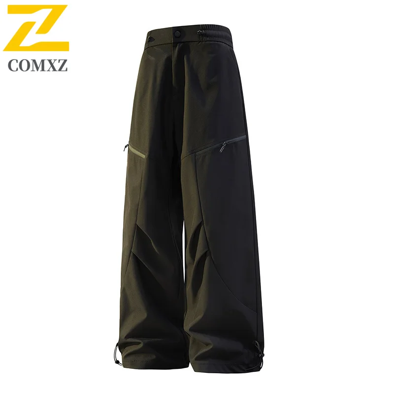 Multifunctional Cargo Pants 2025 New Autumn Male Retro Scratch Resistant Mountain Style Trousers Outdoor Trekking Jogger Pants