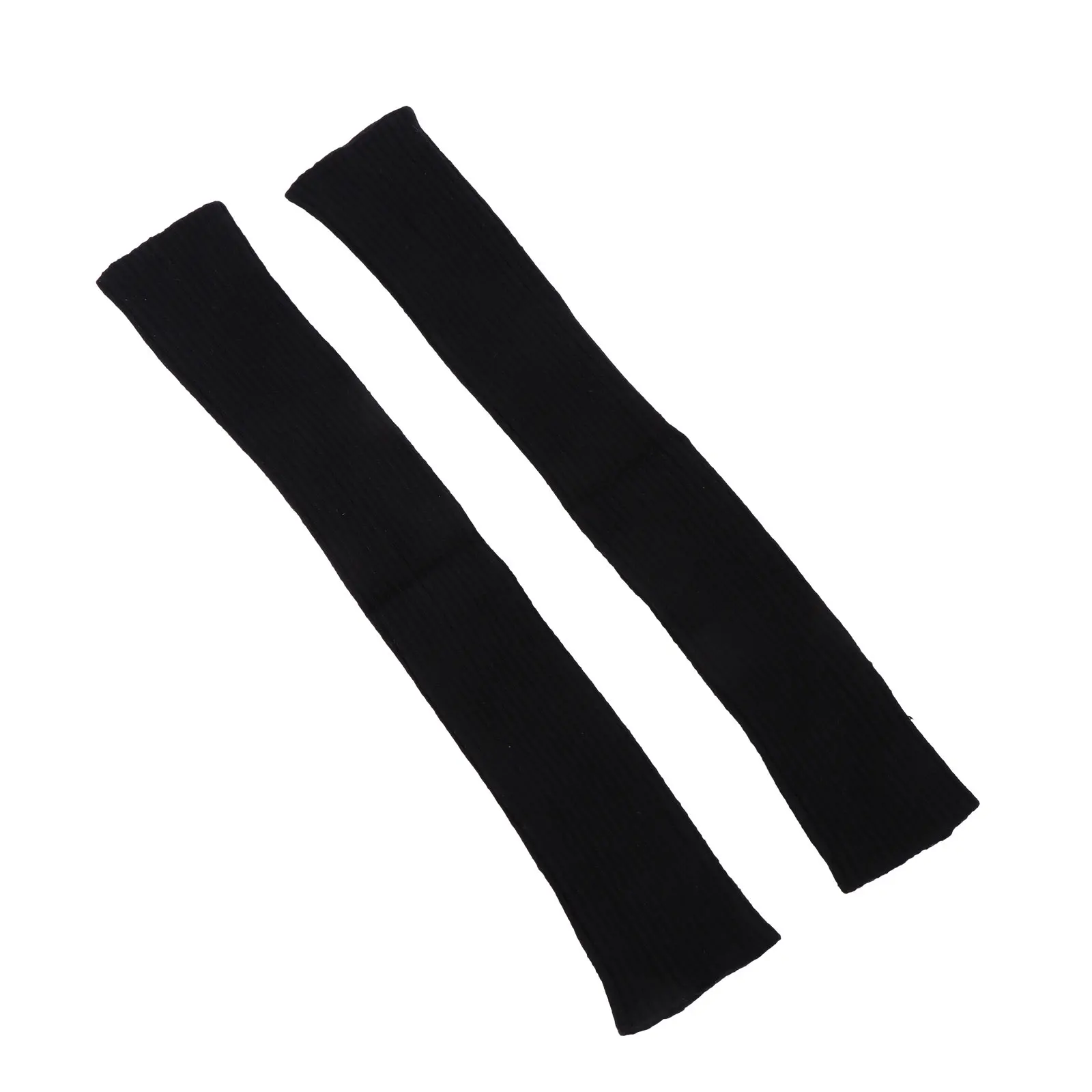 1Pair Winter Warm Arm Warmers Gloves Oversleeves Thumb Hole Long Fingerless Wool Knitted Sleeve Women Outdoor Sports Jogging