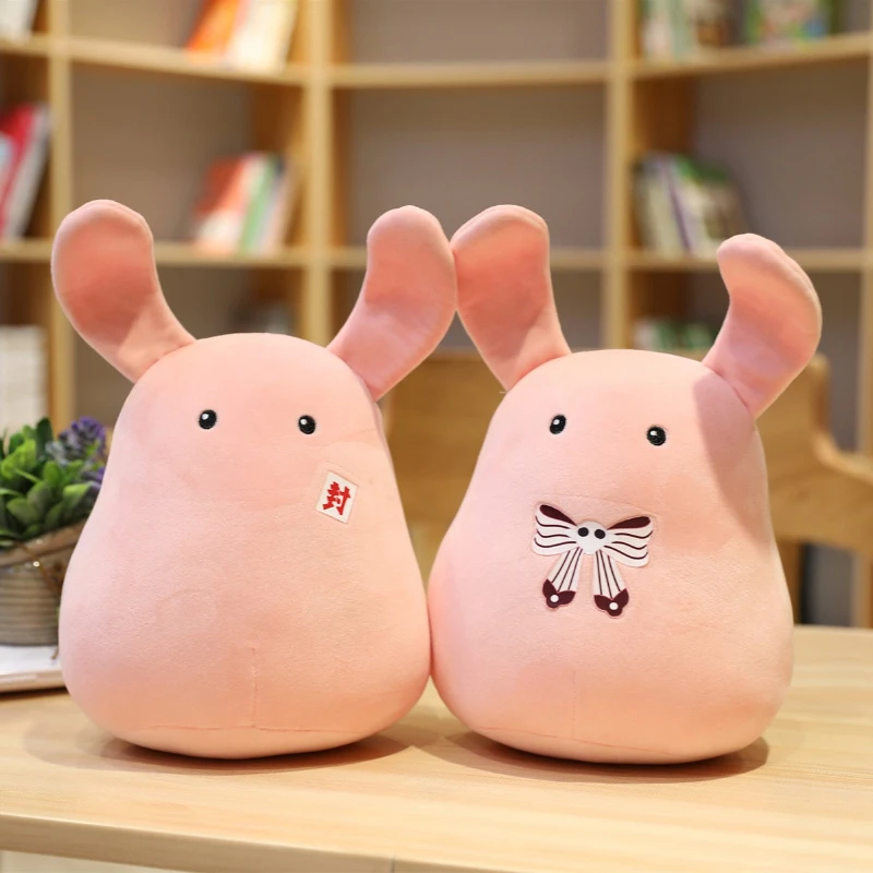 Cartoon Junior flower child gentleman plush toy soft rabbit pillow sofa decoration sleeping companion doll friend holiday gift