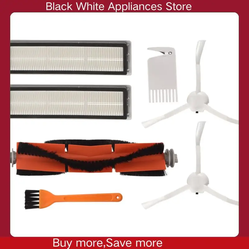 ل Dreame D9 جهاز آلي لتنظيف الأتربة استبدال الملحقات الرئيسية فرشاة جانبية فلتر HEPA قطع الغيار-CLIM