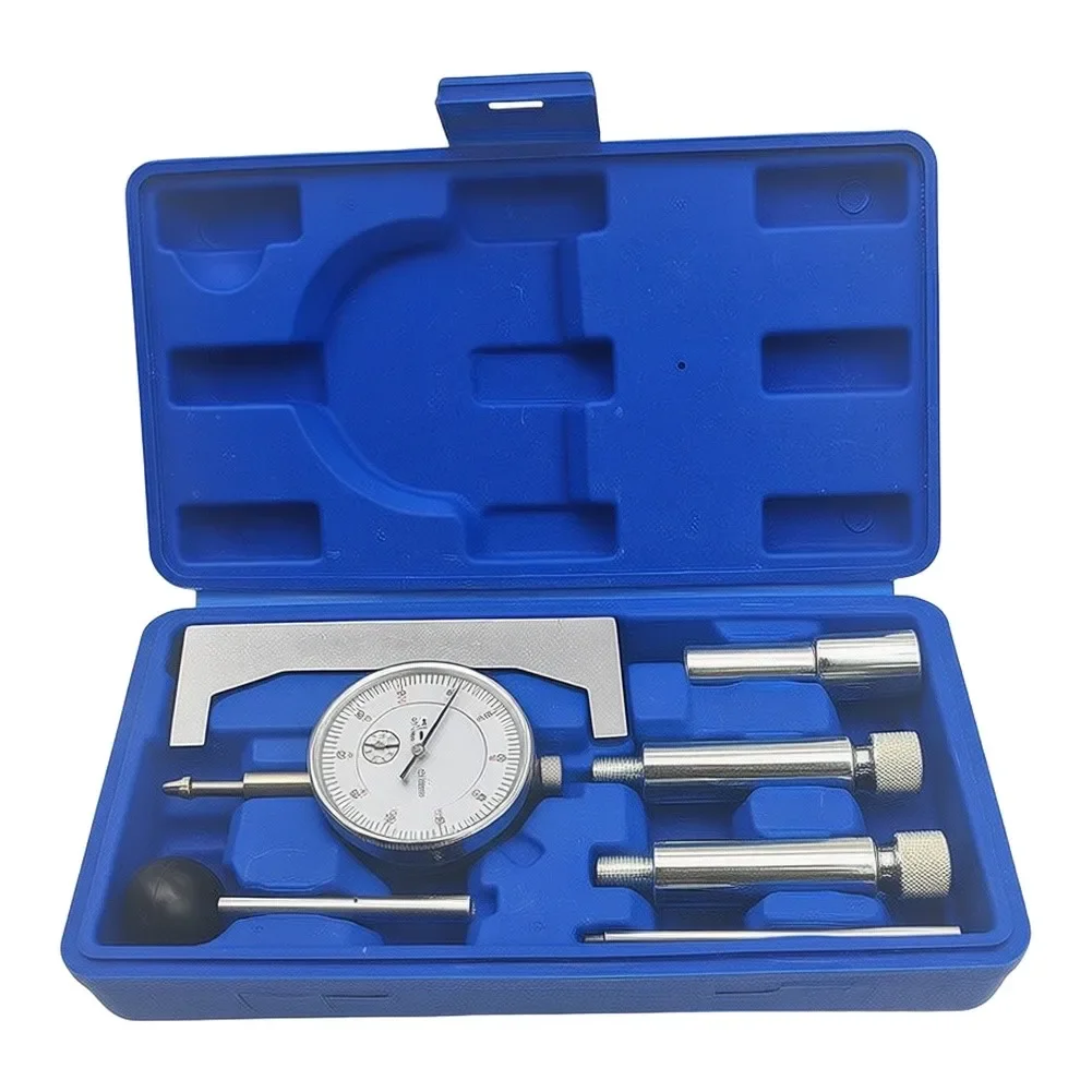 7pcs Fuel Diesel Injection Pump Timing Gauge Kit For Turbo Diesel Engines For Skoda Timing Tool Set Vehicle Tools Set