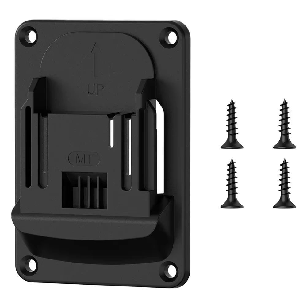 5 STKS Wandmontage elektrische gereedschapshouder voor Makita Wall Power Mount opslagbatterijbeugel bevestiging nieuwste boorhouder slots standaard