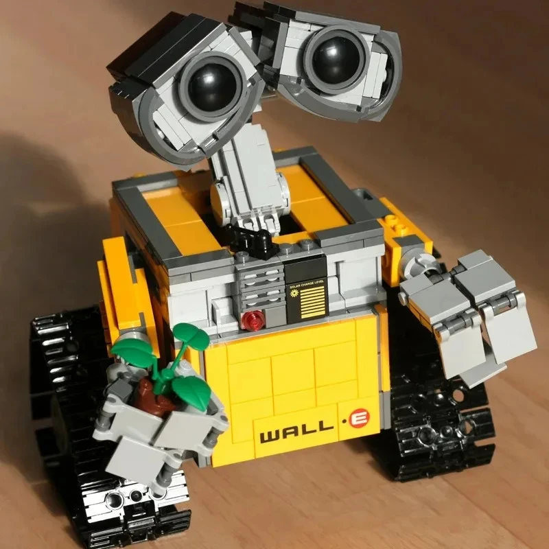 677pcs WALL E The Robot Building Blocks Idea technical Figures Model Compatible 21303  Educational Toys For Children Gift 16003