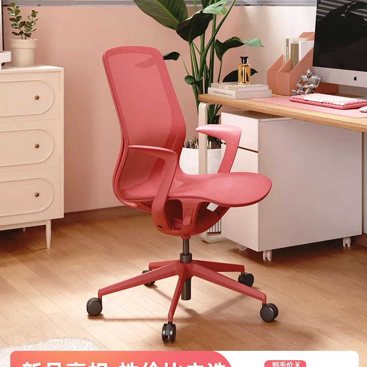 ENOVA Flamingo Youth Edition Home Office Ergonomic Breathable And Comfortable Long Sitting Computer Chair