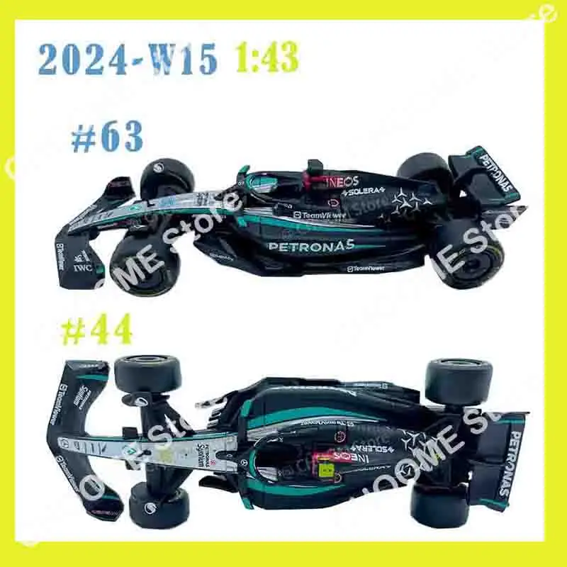 

Bburago 1:43 W15 Mercedes-AMG F1 Team Formula Die Cast Car Model Competition vehicles Model Car Racing Toys