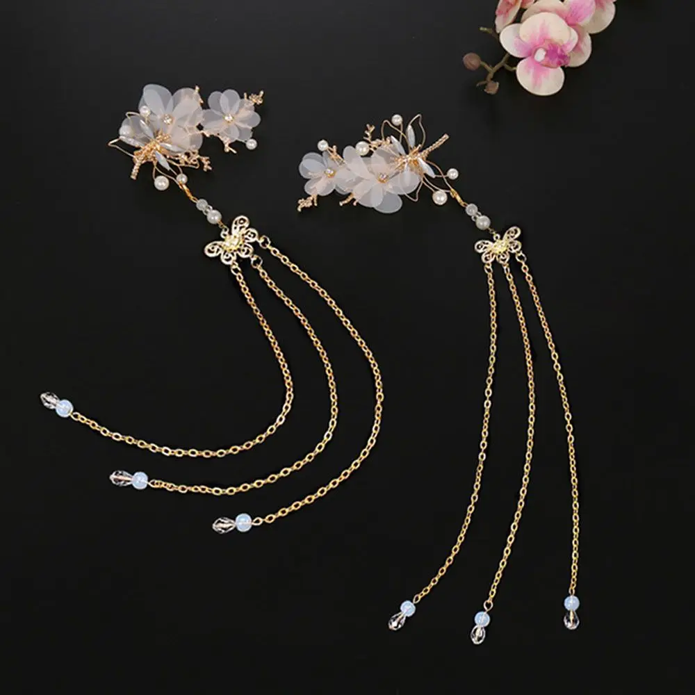 Style Styling Tools Butterfly Dragonfly Headwear Long Tassel Fashion Accessories Hair Clip Jewelry Hair  Styling Accessories