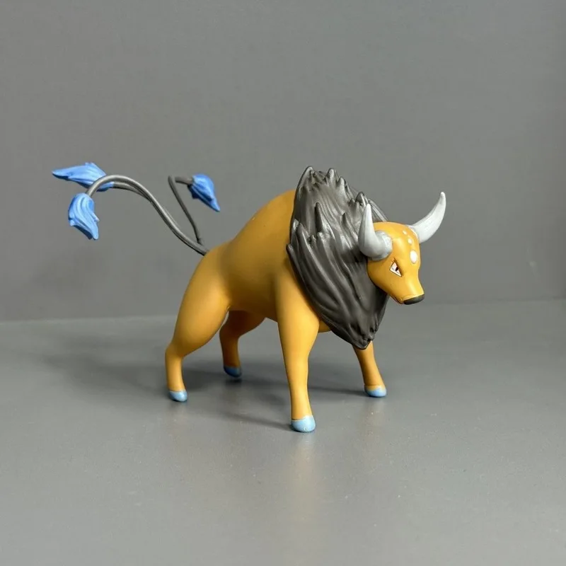 البوكيمون توروس تمثال عمل أرقام بولي كلوريد الفينيل تمثال سطح المكتب زخرفة جمع نموذج اللعب الهدايا لمحبي