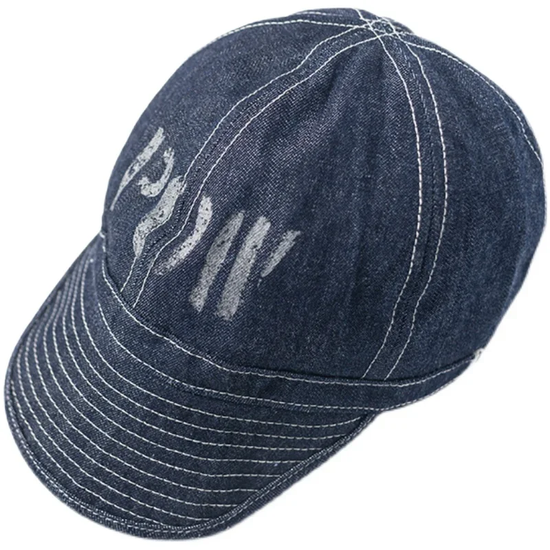 Bronson POW Selvedge Denim Cap Prisoner Style Baseball Hat PW Daisy Mae A-3