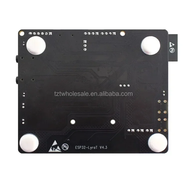 Placa de desarrollo ESP32-LyraT V4.3 con botones físicos táctiles para plataforma en la nube de Audio WiFi