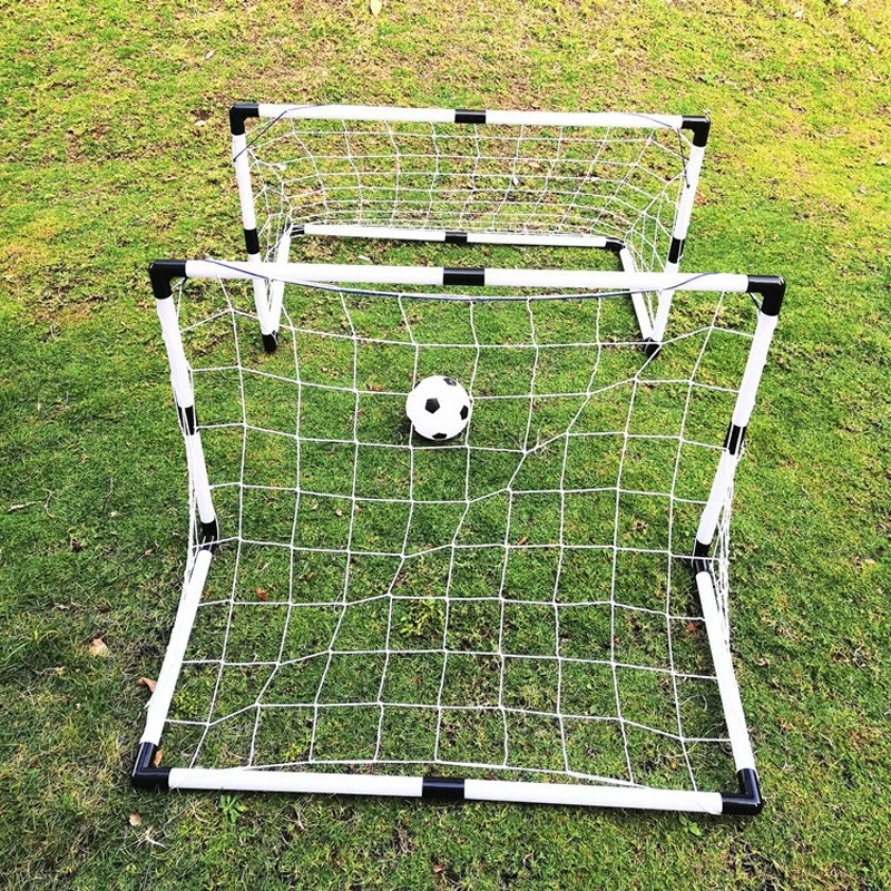 Equipo de entrenamiento de red de fútbol para niños pequeños, cubierta de fútbol portátil emergente y objetivos de entrenamiento