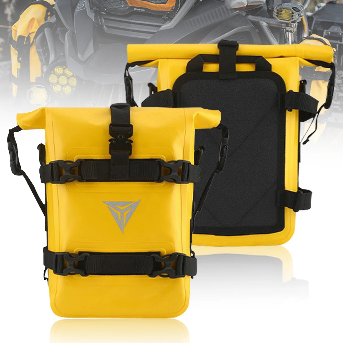 Motorcycle Bag Crash Bars Bumper Bag Multifunctional Waterproof Storage Tools Pack Riding Equipment Package