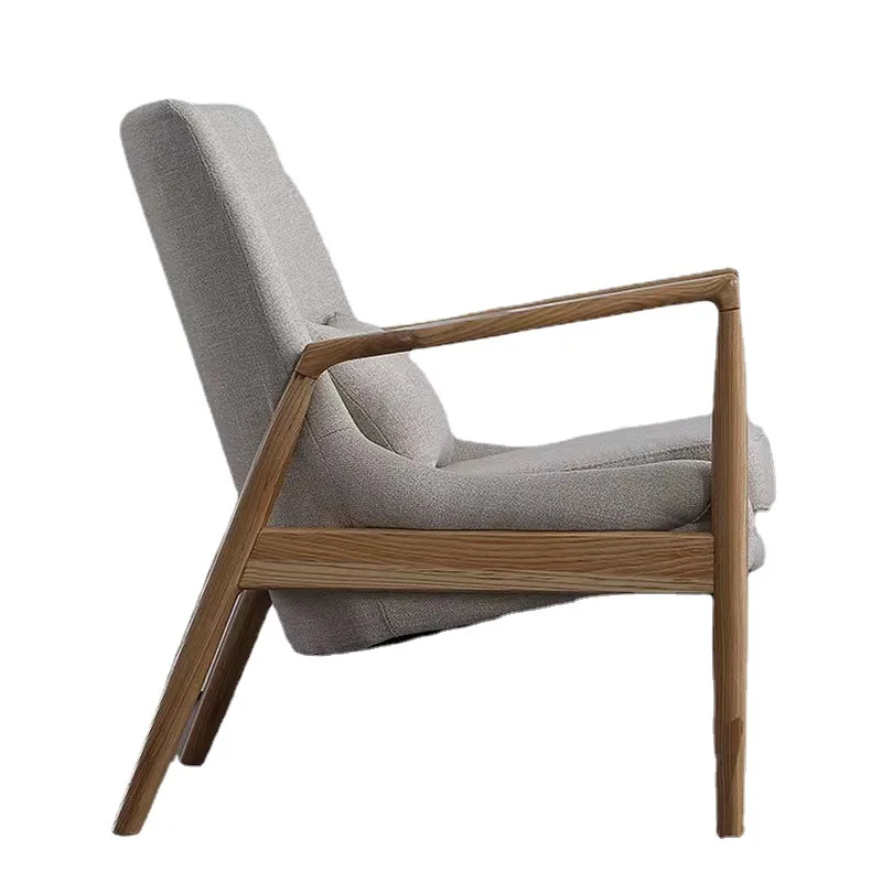 

All solid wood sofa, single lazy combination, small apartment