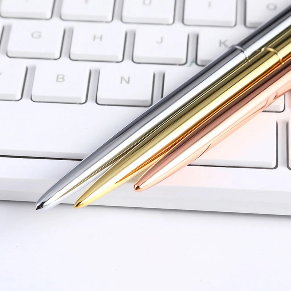 

8 Pcs Pen Pens Metal Nordic Metal Ballpoint Pens Style Writing Office Sign Multicolor Portable Gifts Plastic Table Decor