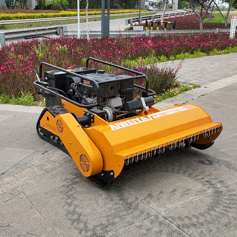 

Customized Foldable Lawn Mower Portable Petrol Electric Robot RC Grass Cutter Easy Storage Home Use flail mower