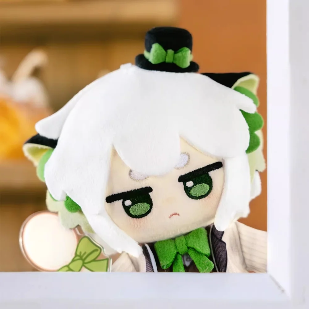 Anime officiel la légende de Hei Luo Xiaohei Wu Xian Naza peluche 15 cm poupée jouet en peluche porte-clés pendentif Original dessin animé Cosplay