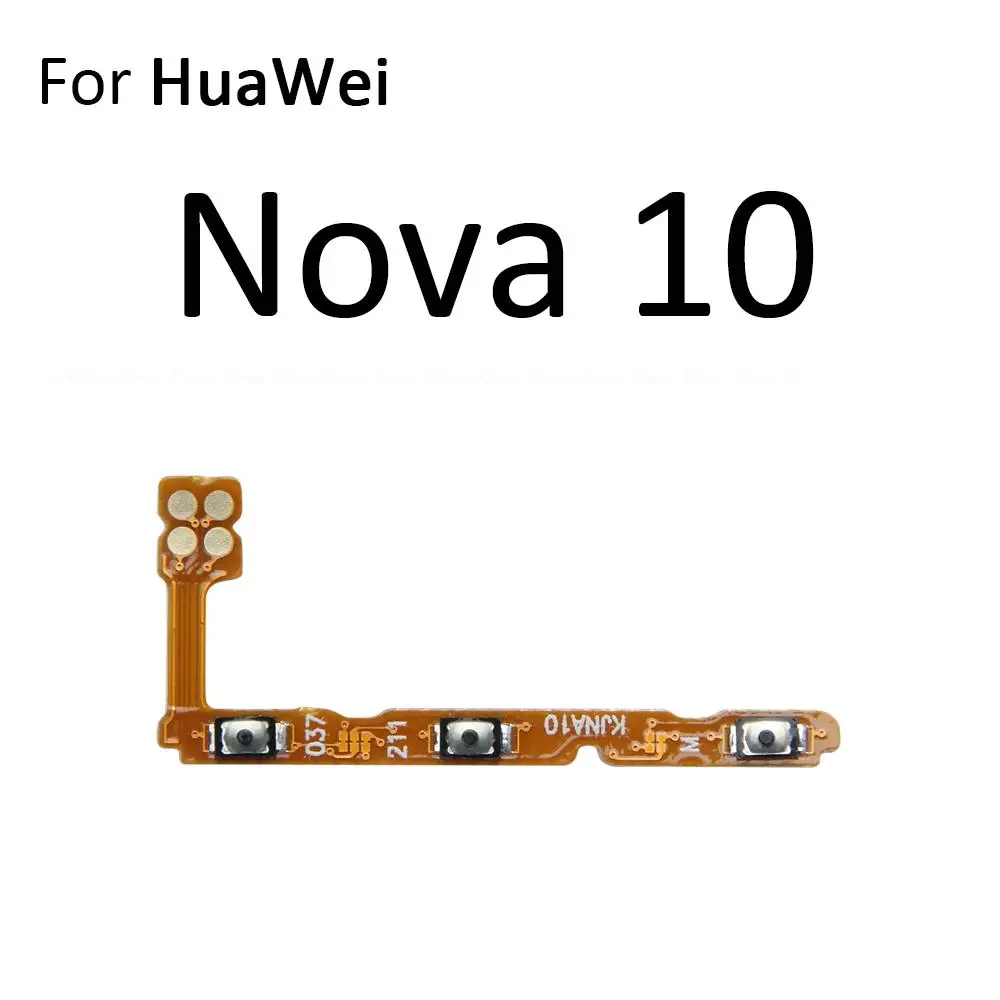 Mute Switch Power Key Repair Parts For HuaWei Nova 10 10z 9 8i Y61 Y70 Y71 Y90 Pro Plus SE ON OFF Volume Button Control Flex image 3