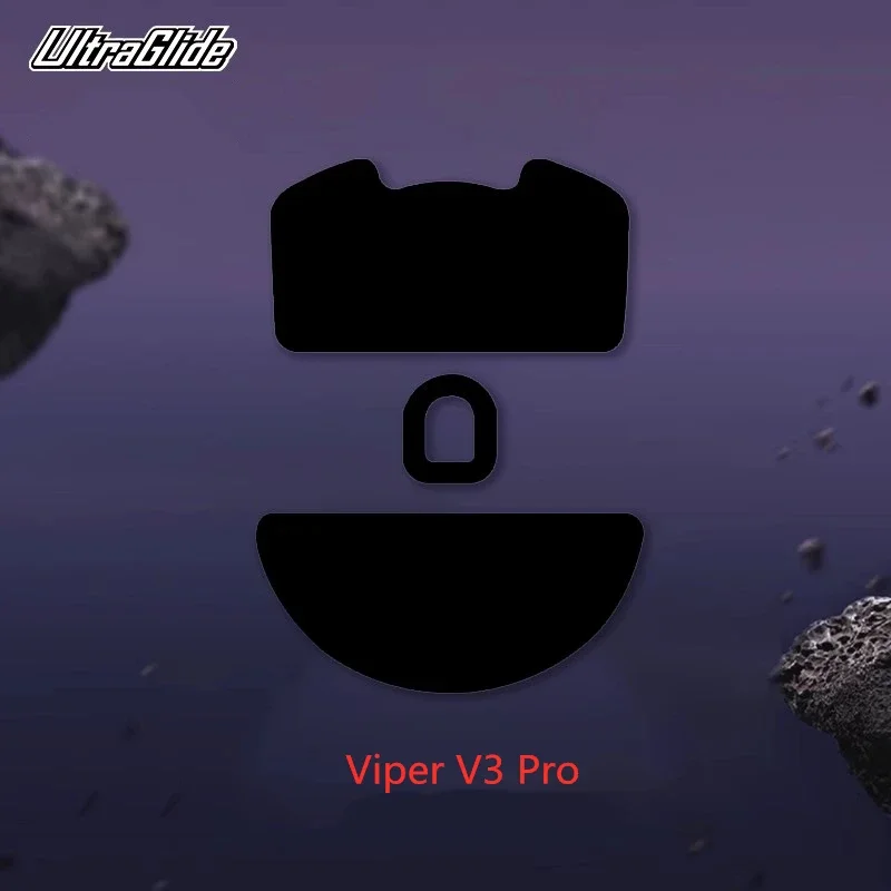 1 Set Ultraglide BRAKE BRIGHT V2 Mouse Skates For Razer Viper V3 Pro Logitech G Pro X Superlight 1 2 Strong Control Glides Feet