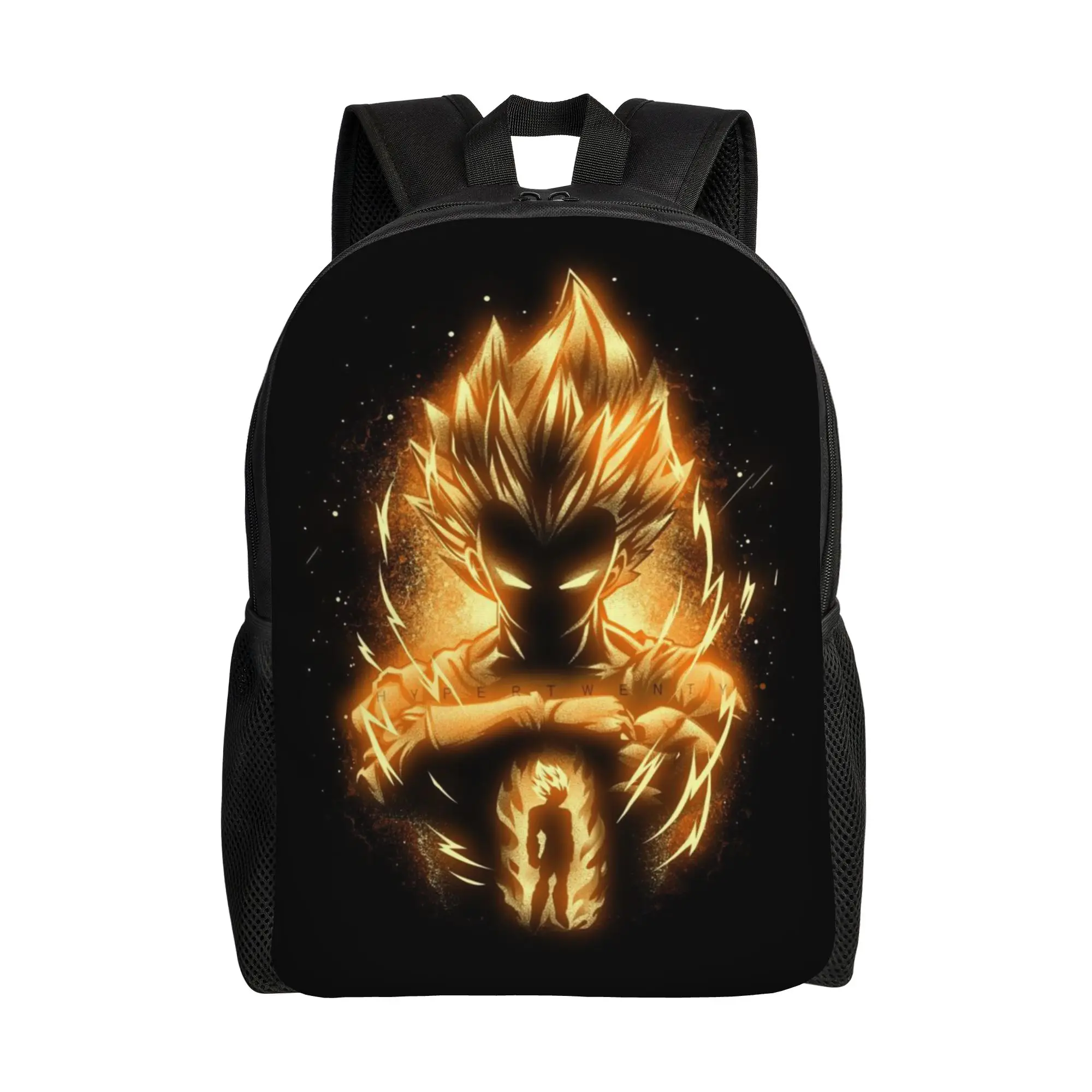 

Back to school season Personalised Super Warrior Final Flash Storage Bag Vegeta Girl Boy Backpack