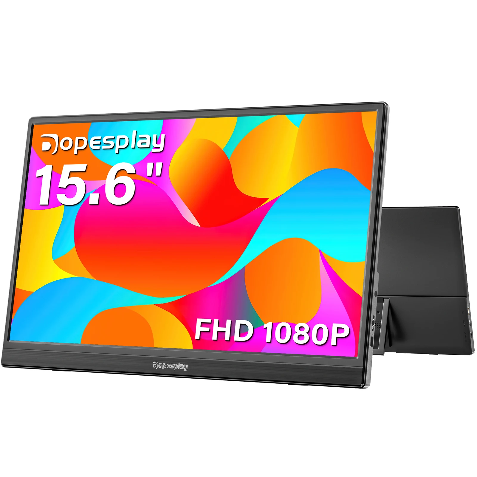 

Dopesplay 15.6 inch Portable Laptop Screen Extender FHD 1080P IPS Display Monitor Type C Compatible for MAC Windows Switch Game