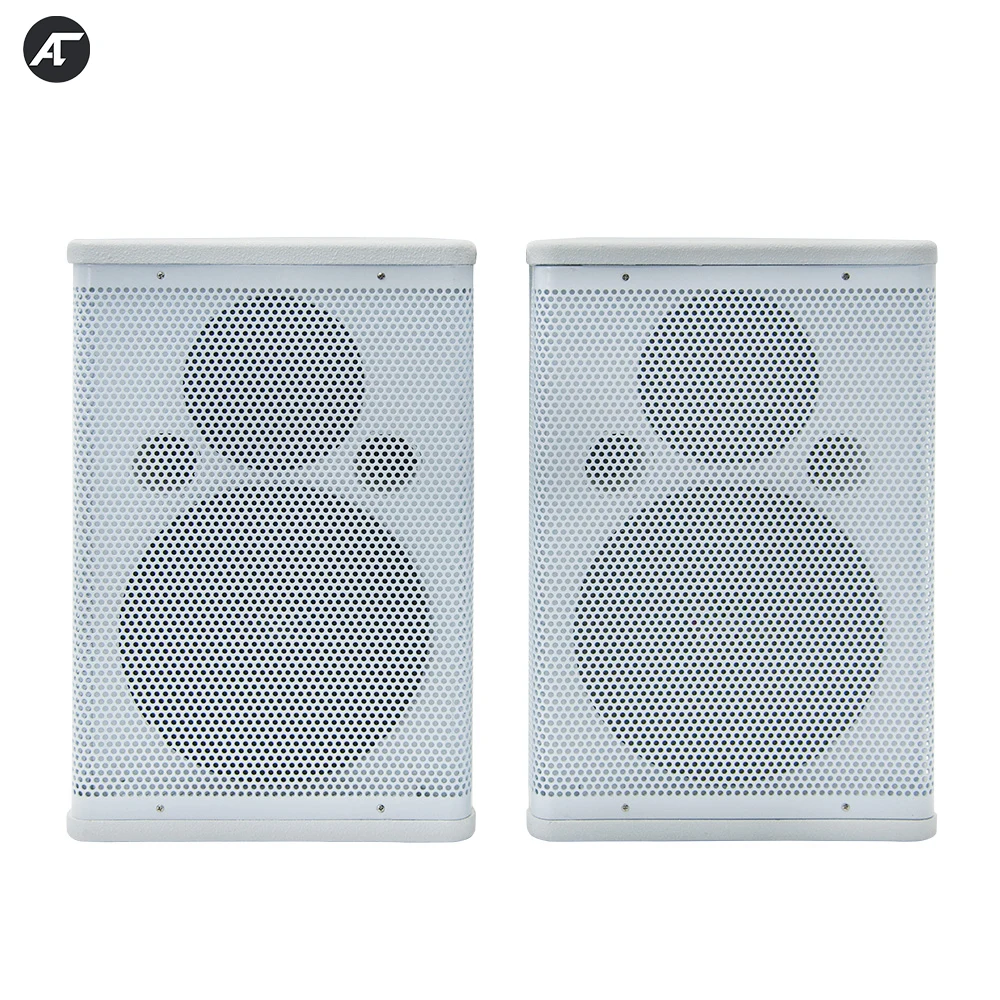 

80W Powerful Wall-mount Loudspeaker 6.5'' Professional Speaker 2-way Full Range Public Address System Home Theater Music Audio