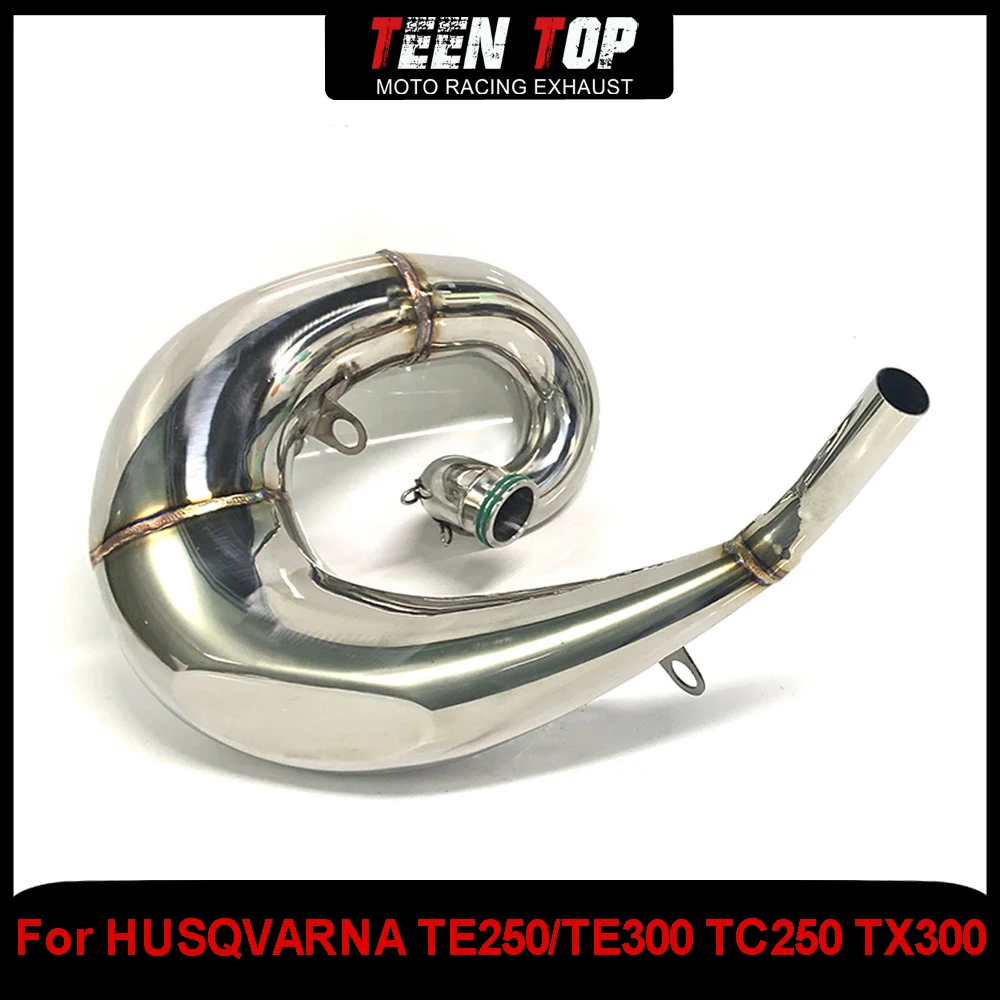 For GAS GAS EC250/EC300/EX300 MC250 Exhaust Header Offroad Bike Stainless Steel Front Connection Pipe EX250 2022 Exhuast Pipe