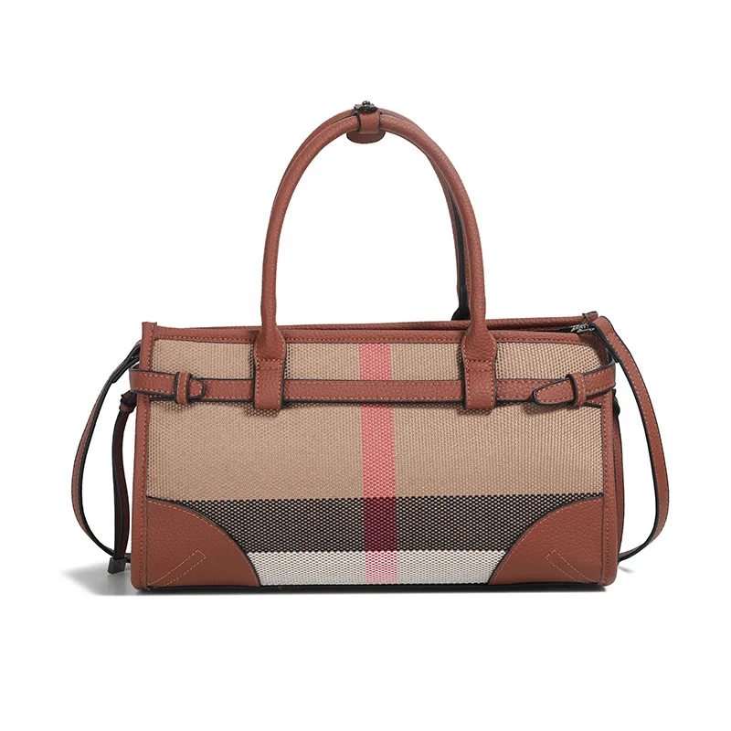 Stylish Leather Tote Bag For Women, Crossbody Shoulder Messenger Handbag By Famous Designer, Luxury Classic Choice