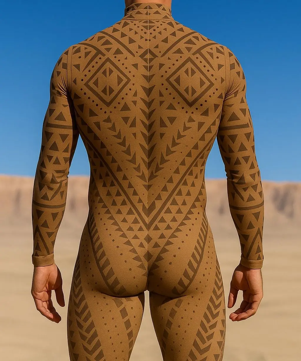 Herren Halloween Cyberpunk Jumpsuit 3D Digitaldruck Roboter Zentai Erwachsenen Cosplay Catsuit Bodysuit Karneval Rennrad Kostüm – Detail 9