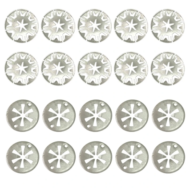 

20/50Pcs Exhaust Heat Shield Clip Nut Washers For VW Transporter T4 T5 For VW Golf Lupo Polo Mk4 Mk5 Mk6 Mk7
