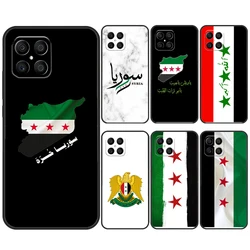 Syria Flag Case For Honor X9b X8b X8a X9a X6a X7a X6 X7 X8 X9 Honor 90 Lite 70 50 Magic 5 6 Pro Cover