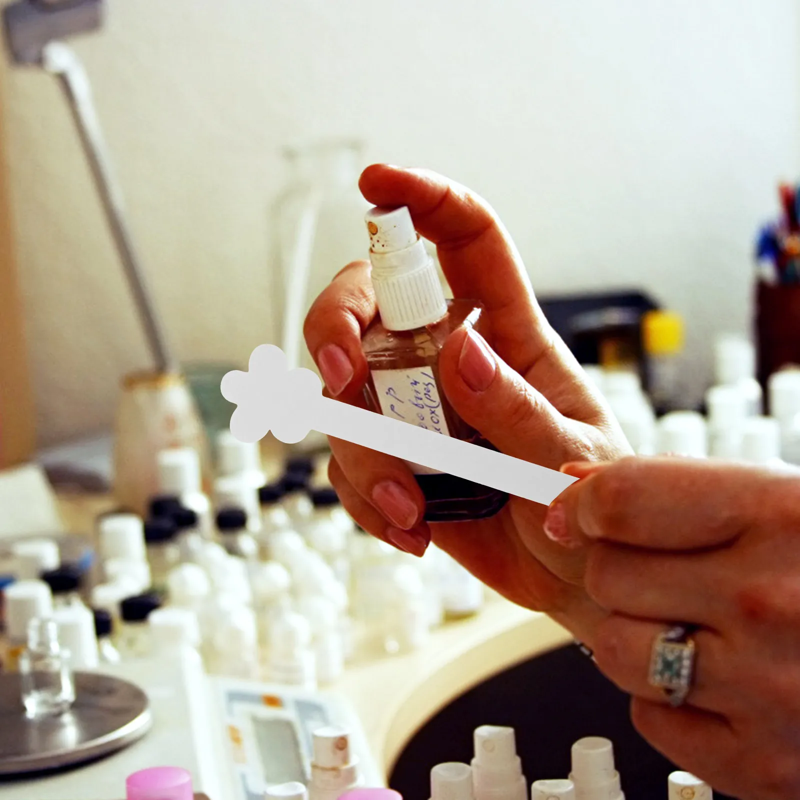 Aromatherapy Test Strip Perfume Strips Paper Fragrance Essential Oil Tester Testing